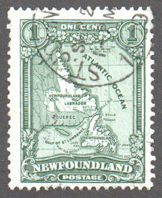 Newfoundland Scott 145 Used F (P14.2x13.7) - Click Image to Close